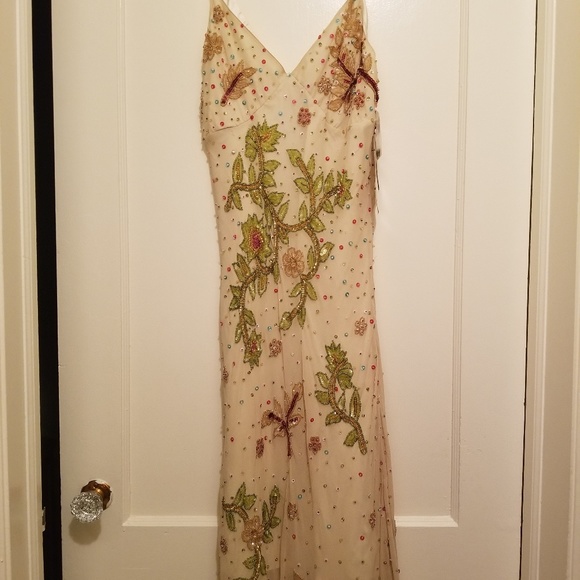 Papell Boutique Dresses & Skirts - Papell Beaded Slip Evening Dress